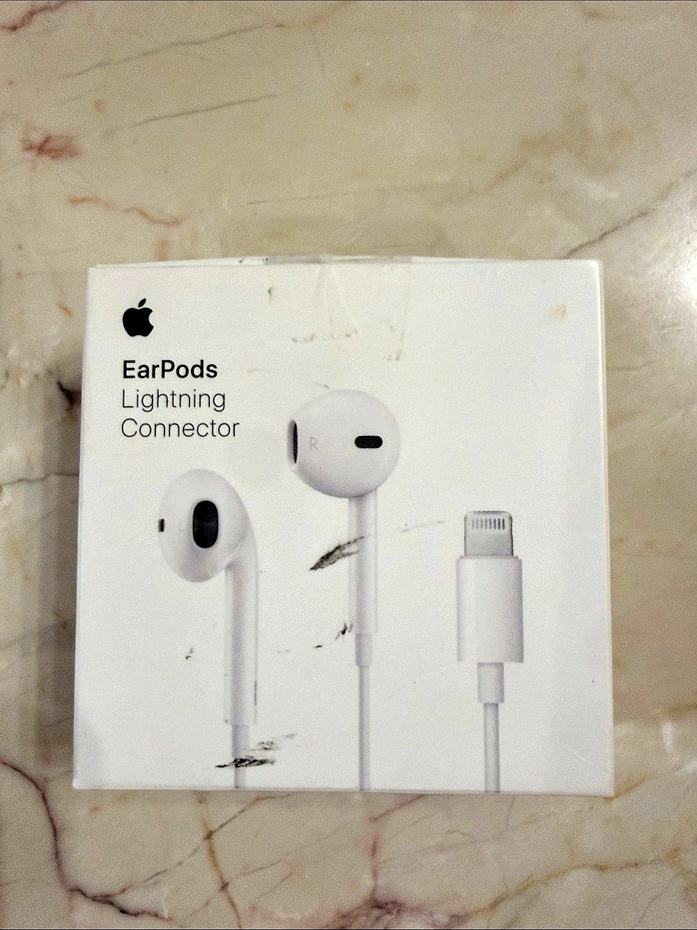 Apple EarPods with Lightning Connector White Earbud Headphones